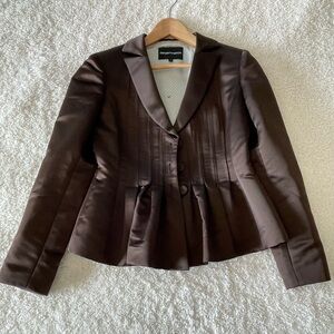 Emporio Armani Dark Brown Women's Blazer